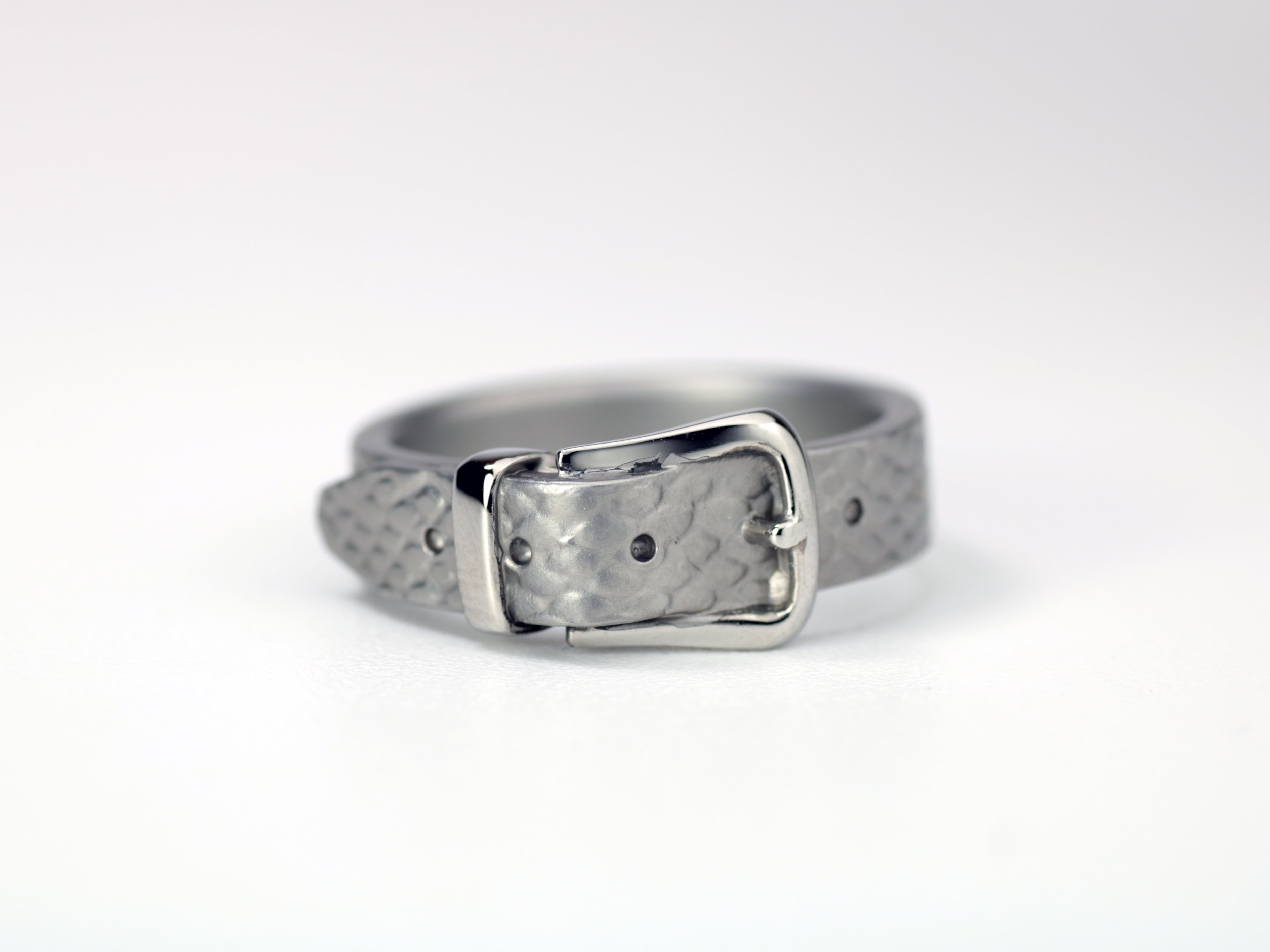 パイソンベルトリング Surgical Stainless | small right