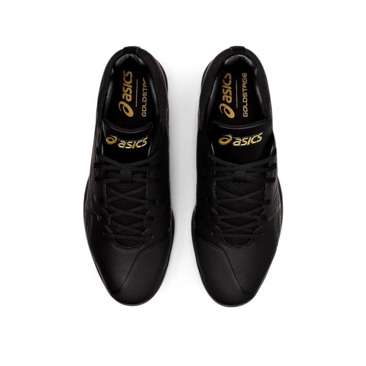 アシックス asics 樹脂スパイク ブラック ゴールドステージ 中高校生 
