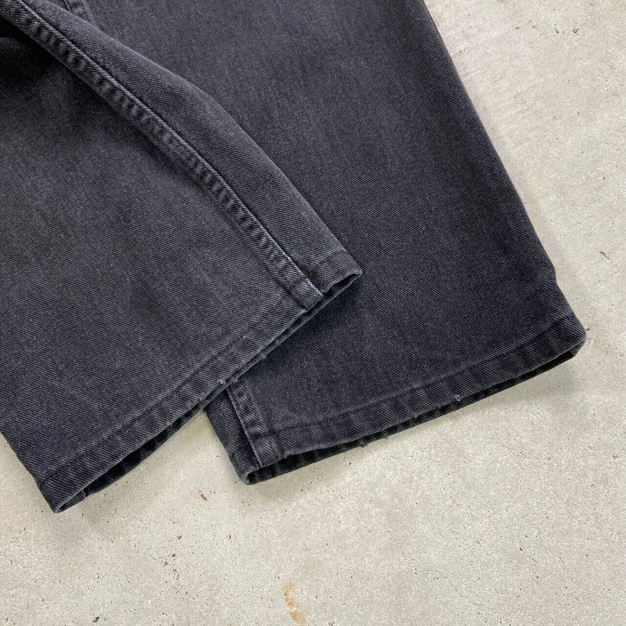 90年代 カナダ製 Levi's リーバイス 619 ブラックデニムパンツ メンズ