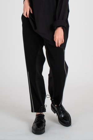 2WAY DOUBLE KNIT SET UP TROUSER