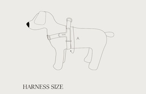 【即納】GOPE Picture Dog Harness｜Tan × Ivory