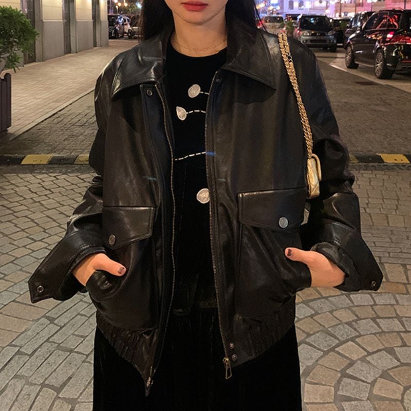 Classic big pocket jacket 00589