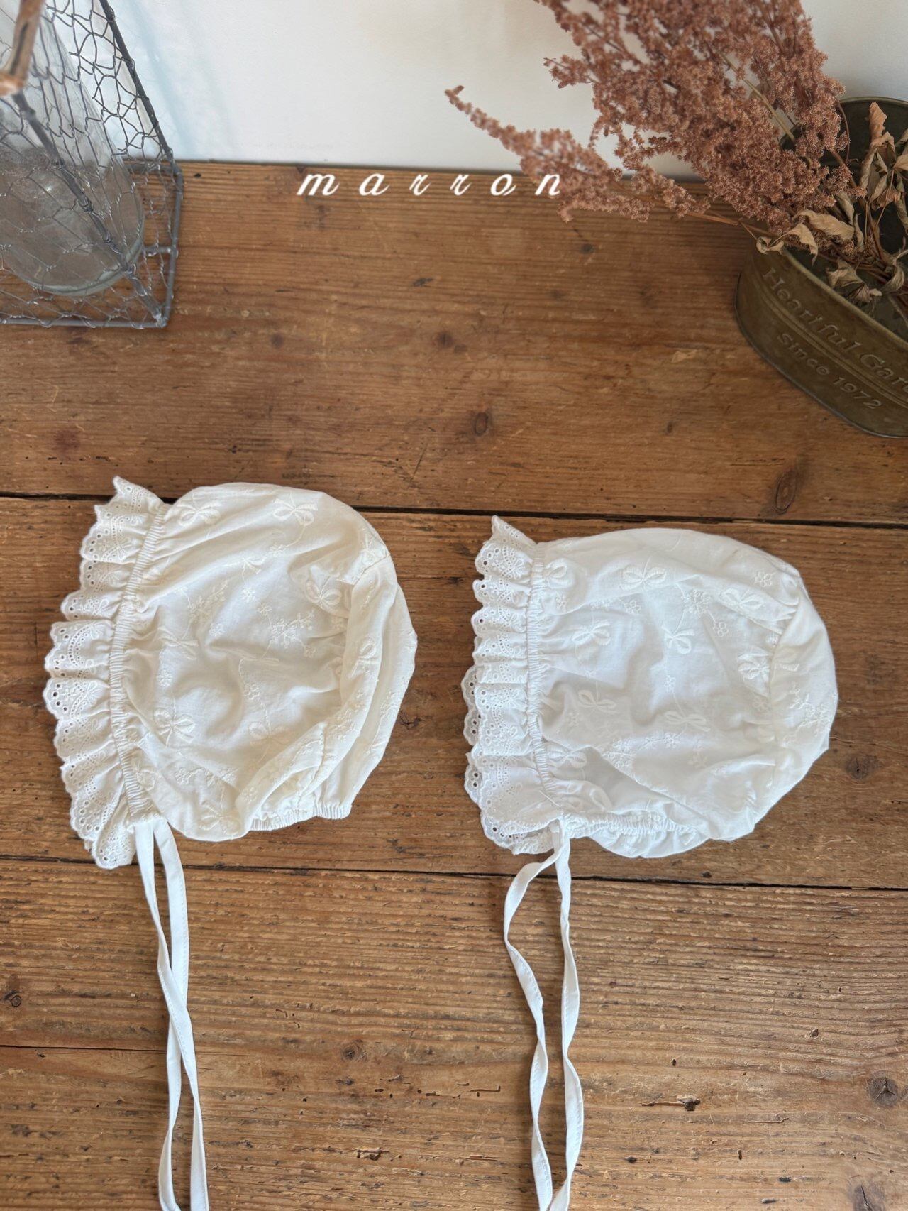 【即納】Mリボンボンネット