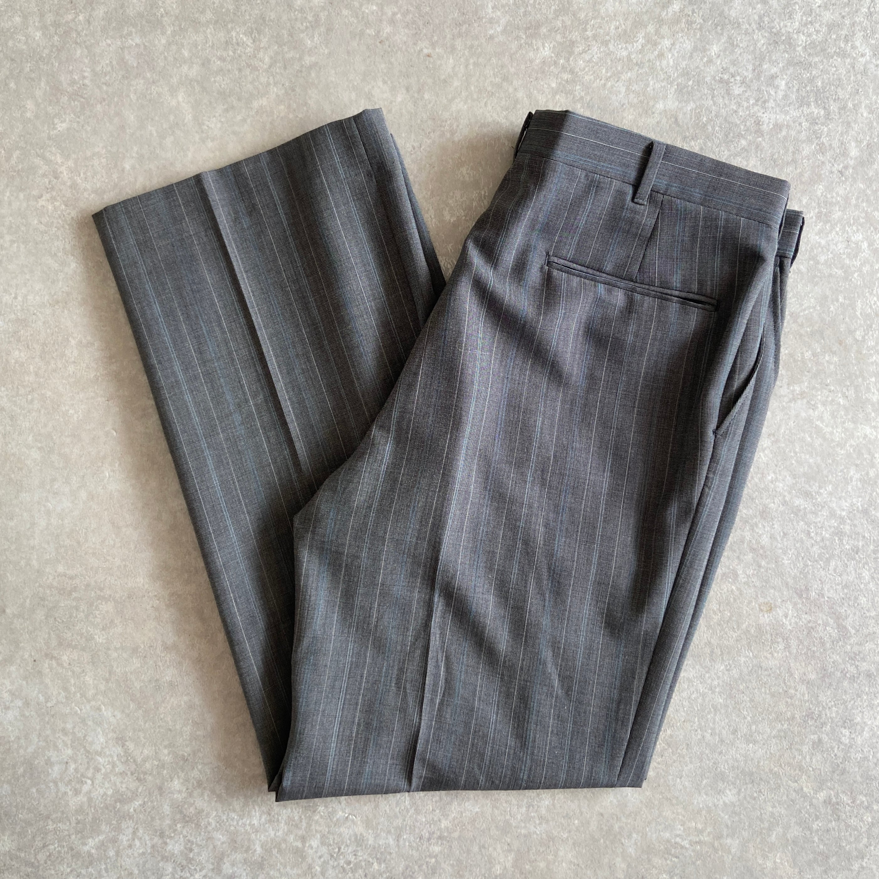 Stripe Slacks W35 L30