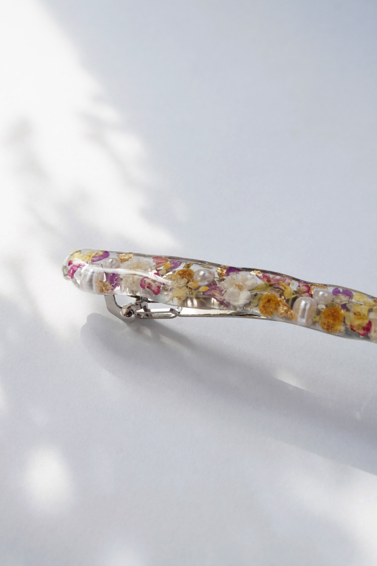 ロングフラワーバレッタ②