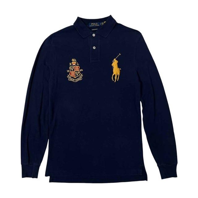 Polo Ralph Lauren ポロ ラルフローレン BIGポニー ワッペン刺繍 長袖 
