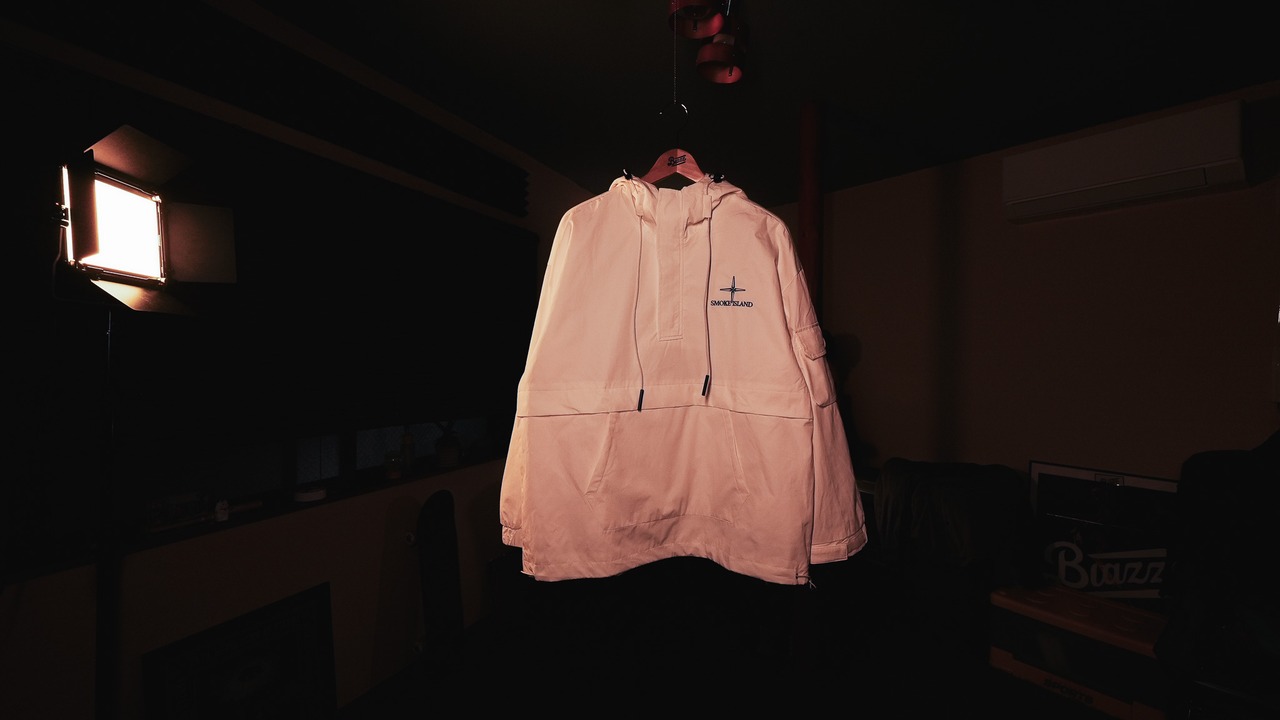 SMOKE ISLAND Anorak Jacket [ECRU]