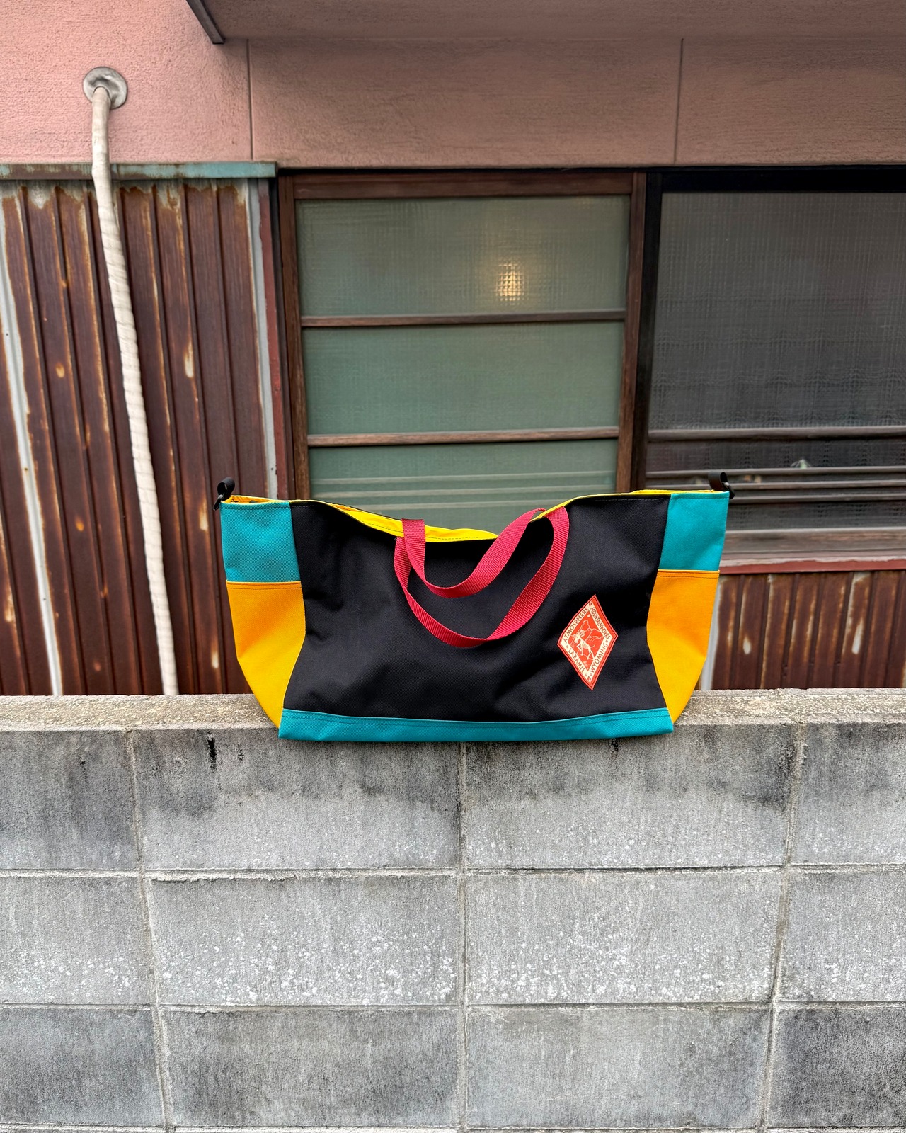 【ATMOSPHERE MOUNTAIN  WORKS GOODS】 GREEN  RIVER WEEKENDER TOTE
