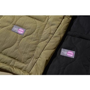 Short sleeve quilted padded jacket 1200