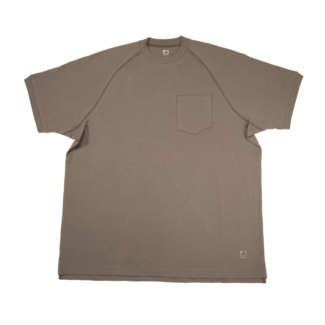 MT Cotton Tee Polo [Mud Brown] | subtle voice