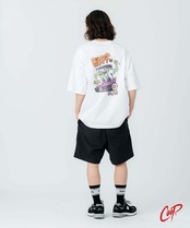 【SILAS】SILASxCOOP CHOPPED ROOF PRINT WIDE S/S TEE