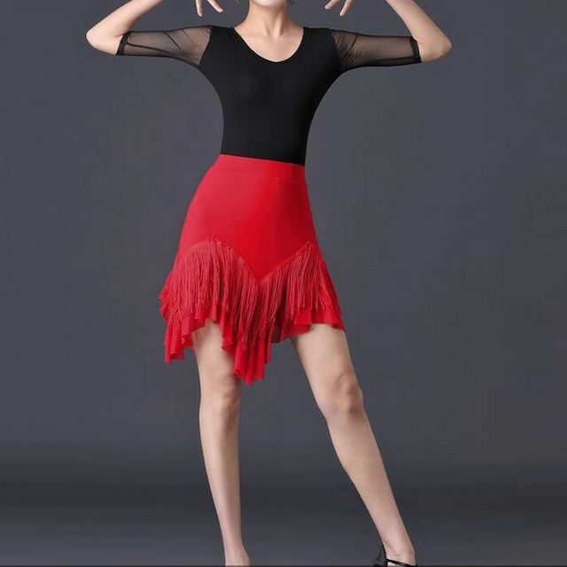 バックオープンメッシュー ラテンダンストップス ds0535