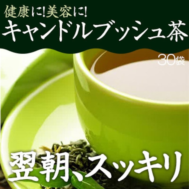 キャンドルブッシュ茶 1.5gｘ30包 ハーブティー　夜飲んで、毎朝スッキリ！【ポスト投函】