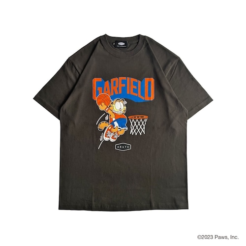 GARFIELD×CRATE DUNK T -SHIRT ASH