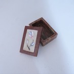 バイカラーの小箱