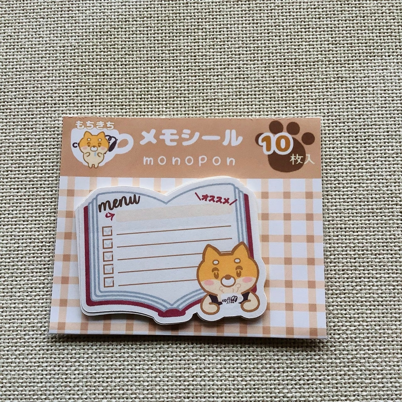monopon おしゃこのひとことメモシール