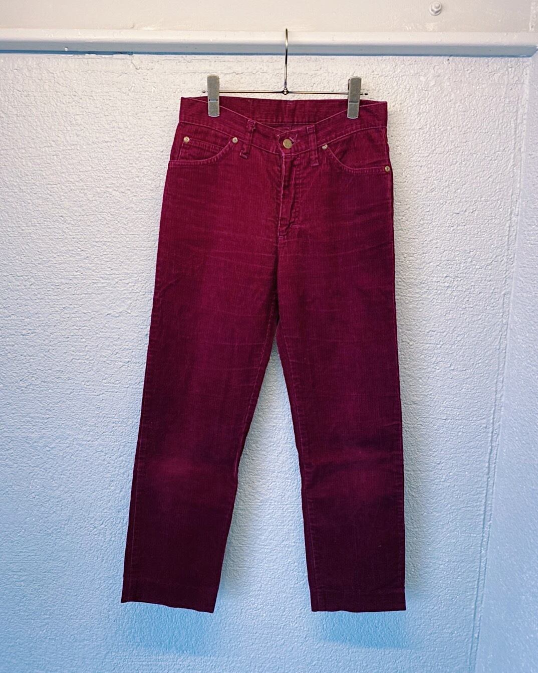 （PT034）LEE corduroy pants made in Belgium