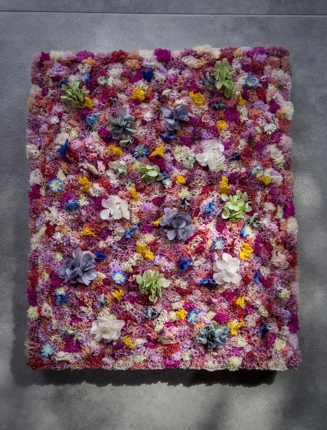 キャンバスフラワー