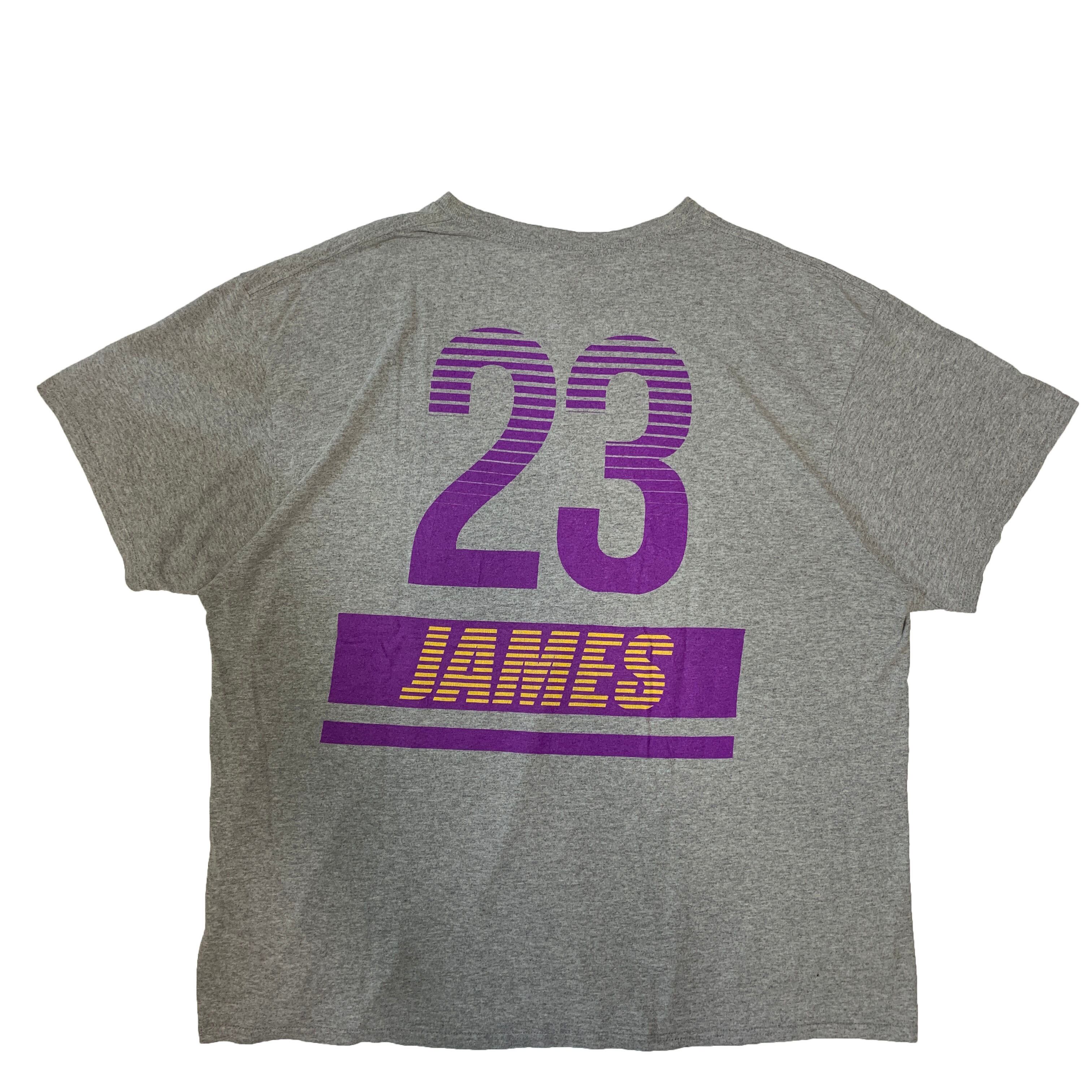 ００S NBA LeBron James/レイカーズ レブロンジェームス Tシャツ