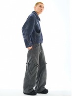 54A0 Crescent Patchwork Short Jacket