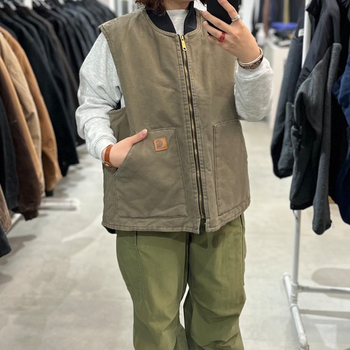 Carhartt used duck vest SIZE:XL
