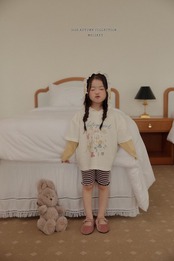 韓国子供服 / 26Autumn / 〖取寄〗Melikey / ソナフードTシャツ / 女子服 *XS~JM*