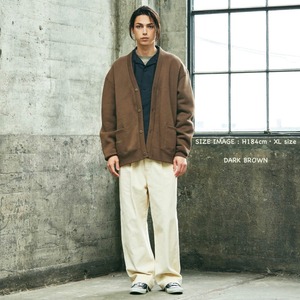 *LIMITED* RELAX FIT SWEAT CARDIGAN  " Alphabetical one "