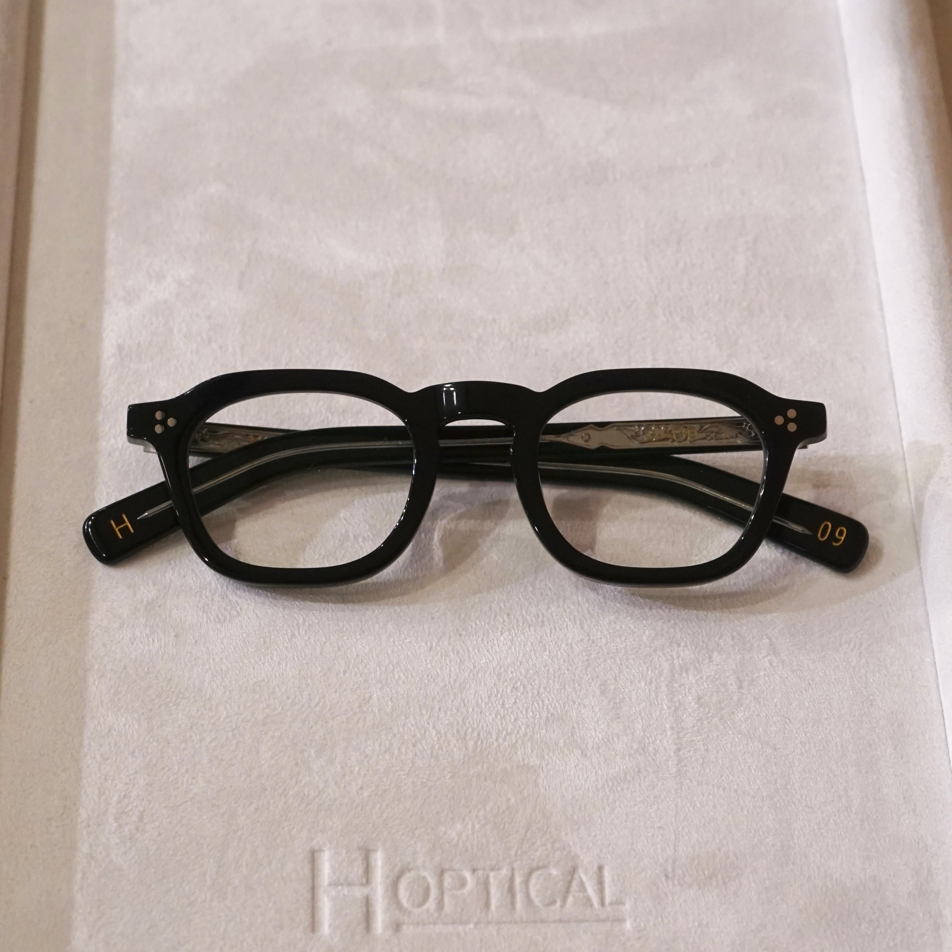 H OPTICAL H-09 | BLK-PT.GRY 調光レンズ