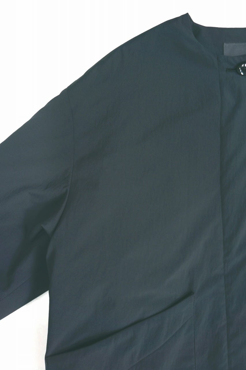 Nylon Filling No Collar Coat