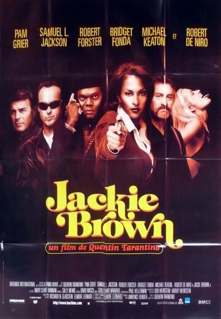 タランティーノ監督映画『ジャッキー・ブラウン』フランス版大型