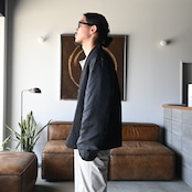 KUON(クオン) Reversible Kimono Collar Blazer