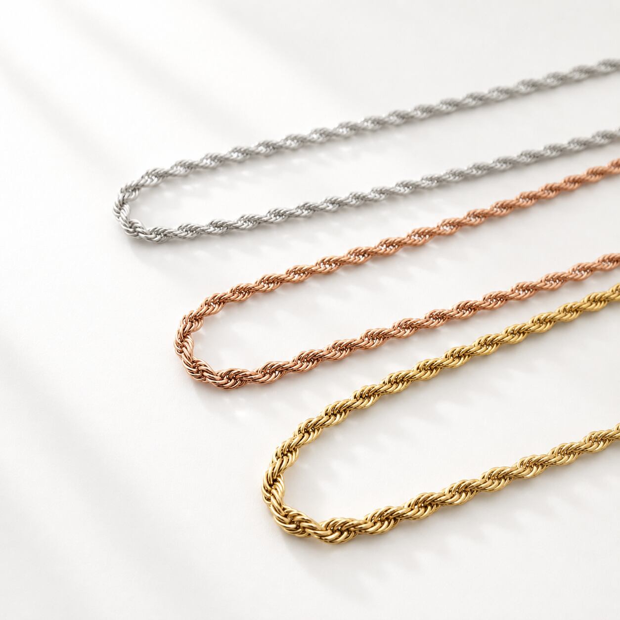 ツイストチェーンネックレス | jewelrychaco