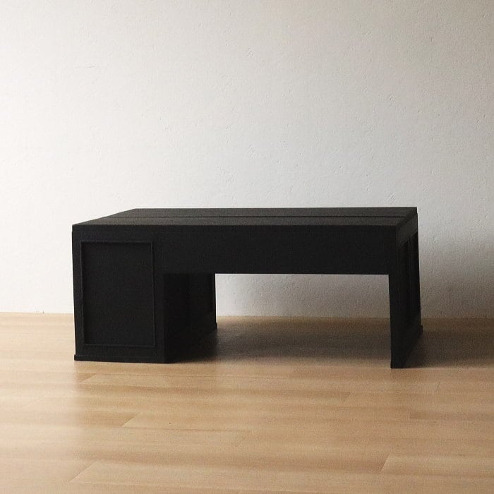 アンティーク 引き出し5杯 黒色 文机 古家具 古道具 レトロ | RENOKA