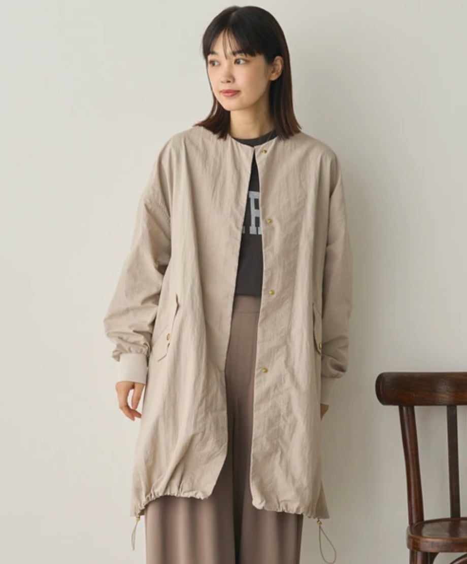 ナンバーミーTOKYO" WATER PROOF NO COLOR COAT"GREIGE