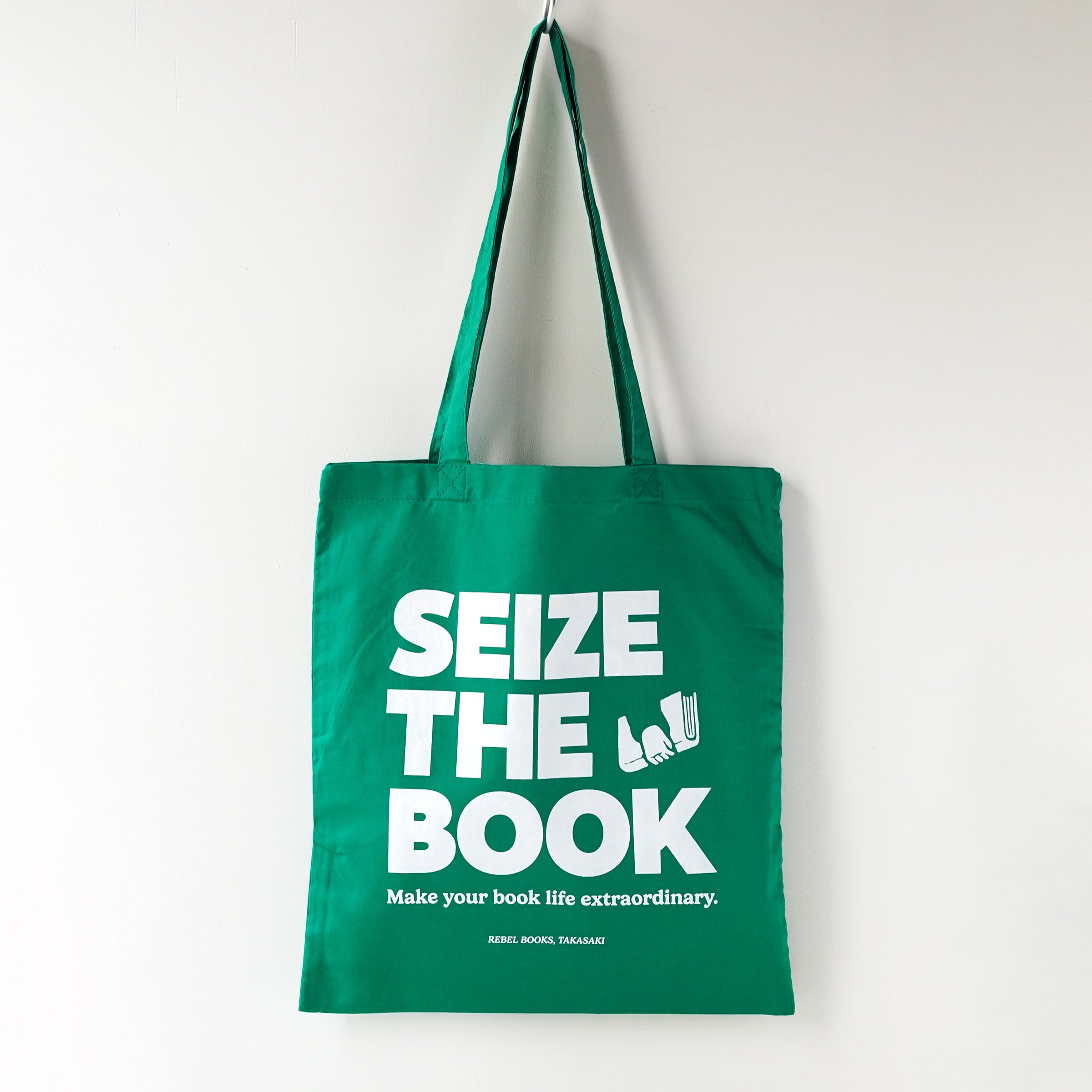 SEIZE THE BOOK トートバッグ | rebelbooks