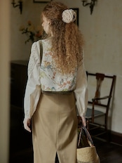 Jardin Oriental Tapestry Vest F0795