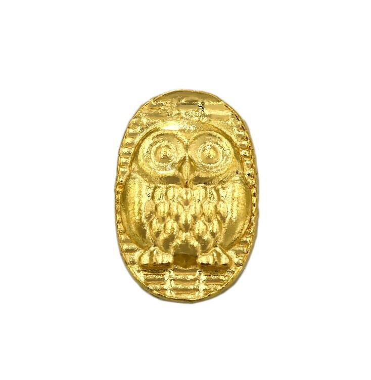 純金 『ふくろう 小判』約1g お守り【JUNGOLD】 | JUNGOLD【純金の世界】
