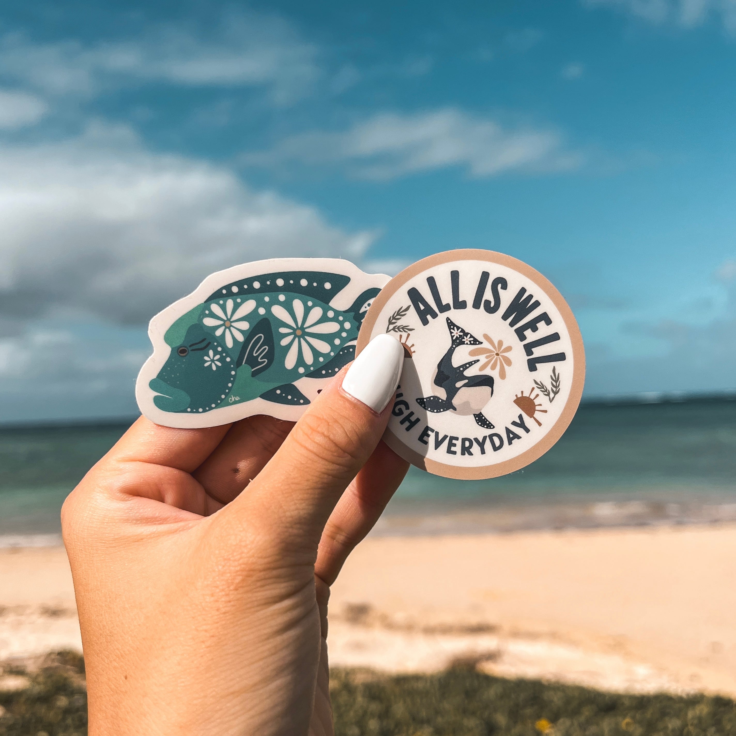 Sticker] all is well orca | 06.ck