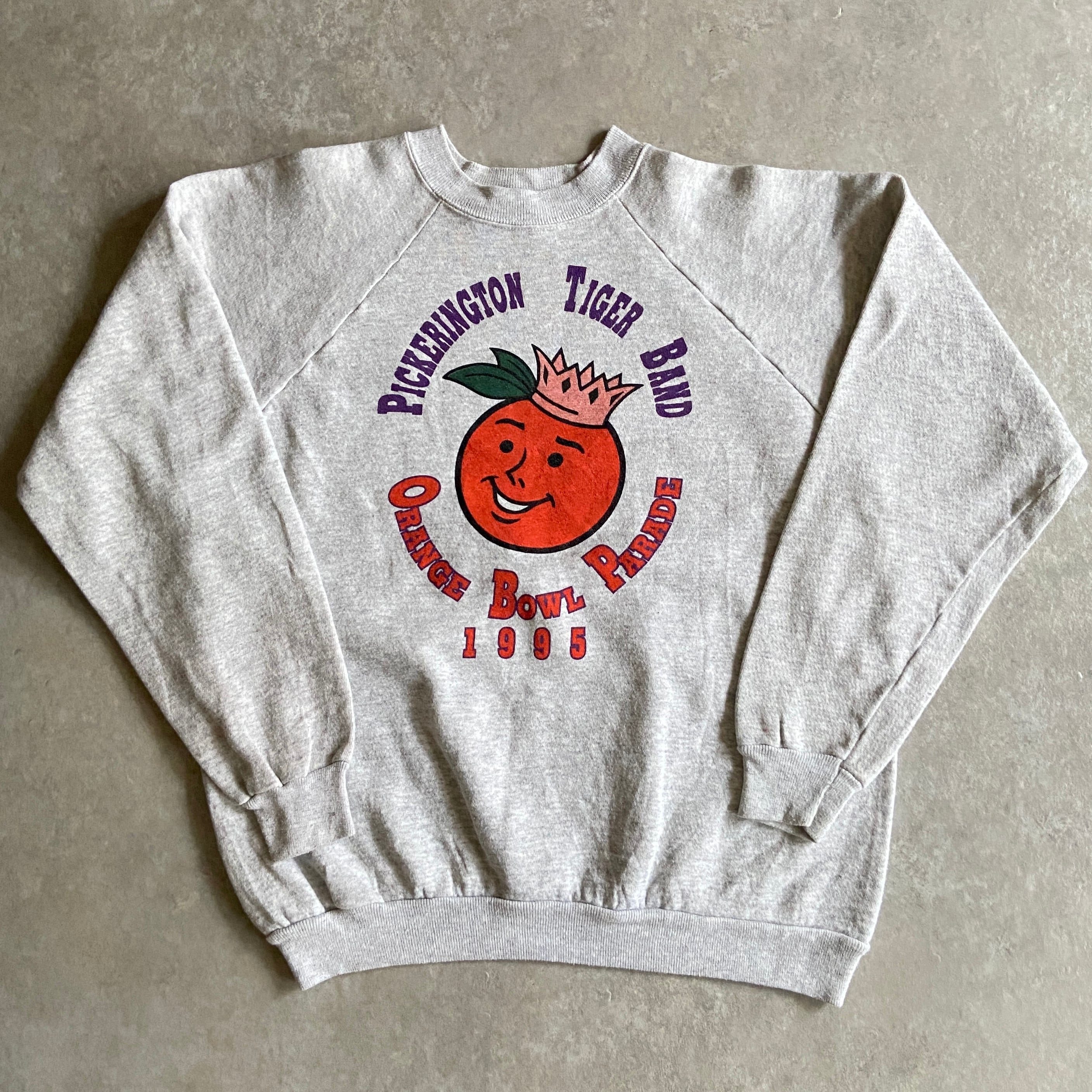 1990s Hanes Orange Bowl Sweat L Made in USA H721