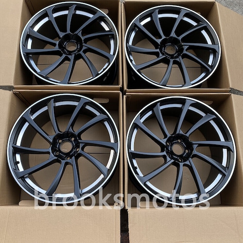 20インチ アスタイル 10 スポーク ホイール アウディ A4 A5 A6 A7 20X9.5 オフセット 32 本セット 4本 BRN-1270