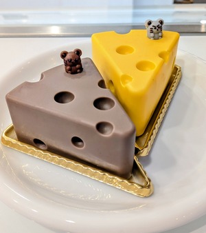 口福のチーズケーキ(チョコレート&プレーン)