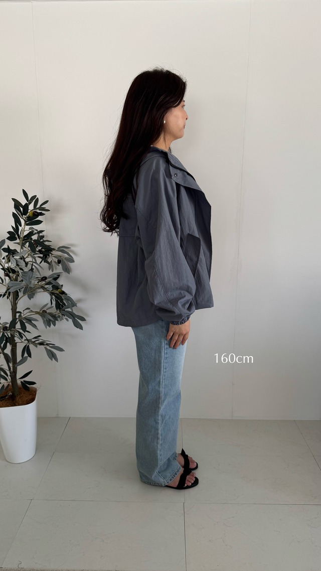 (即納) ounce / Shine hood jumper