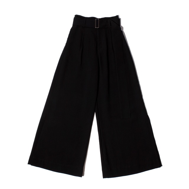 SIDE SLIT WIDE PANTS