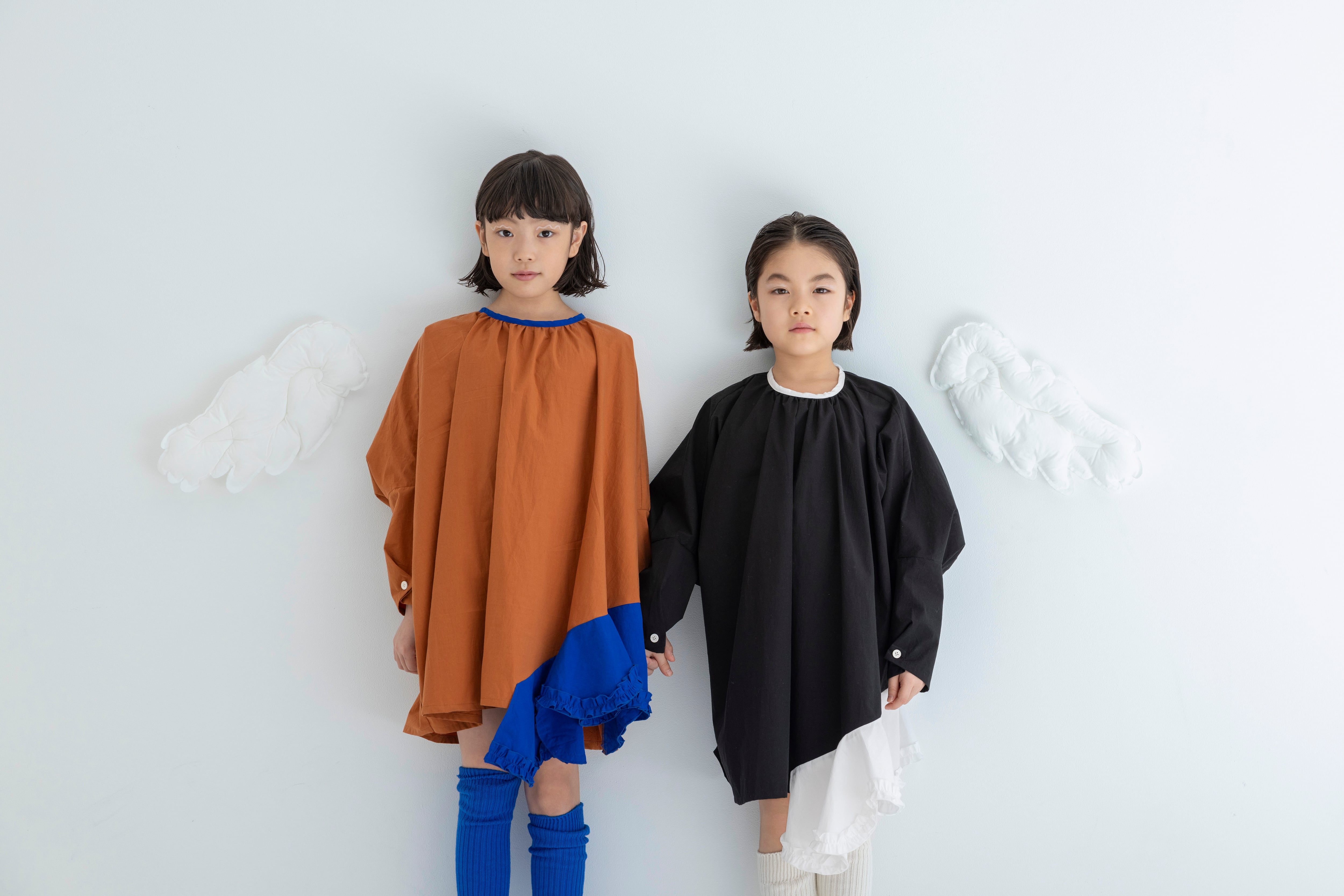 folk made 25AW 〉 Flare wide dress / F25AW-020 / LL(140-155