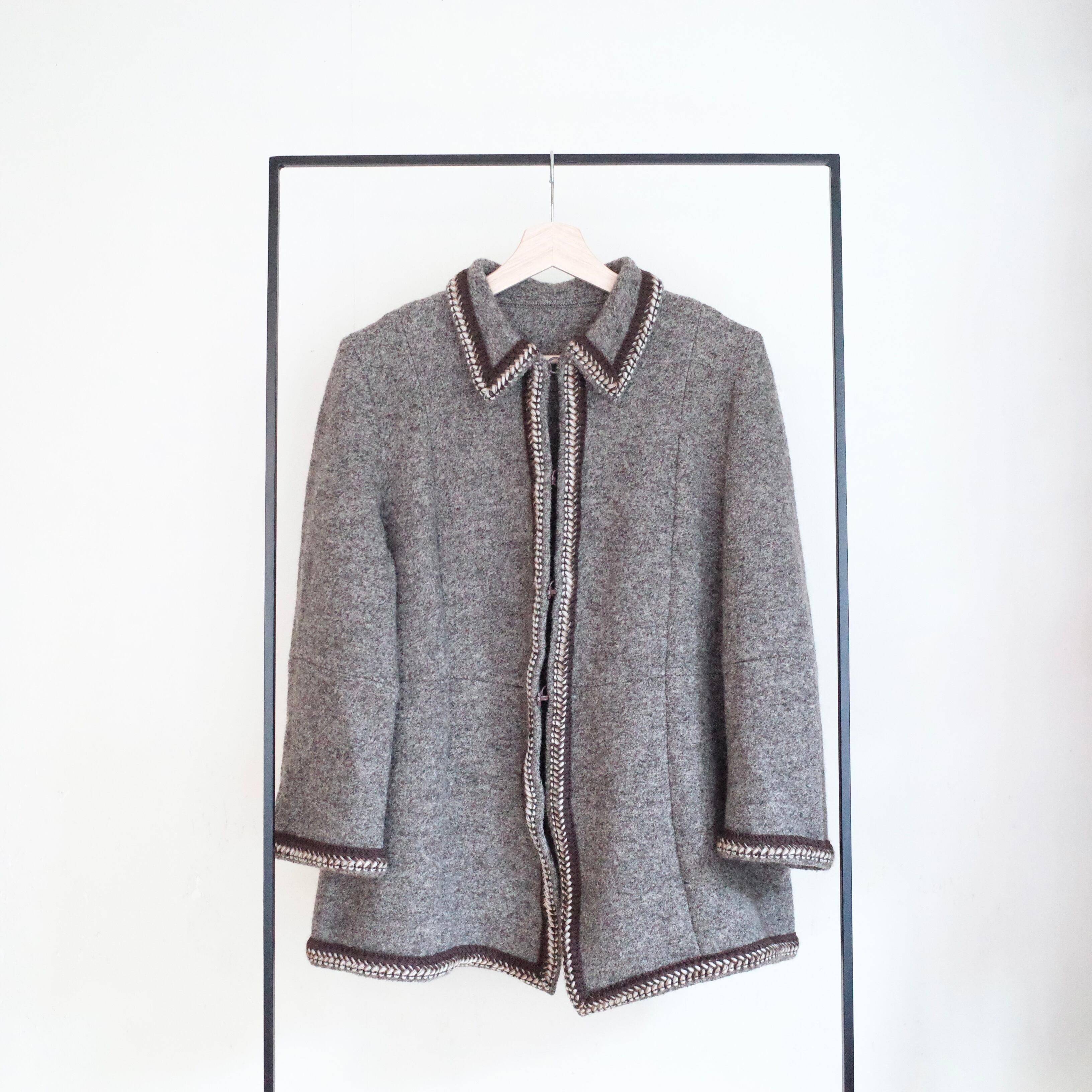 Wool felt jacket