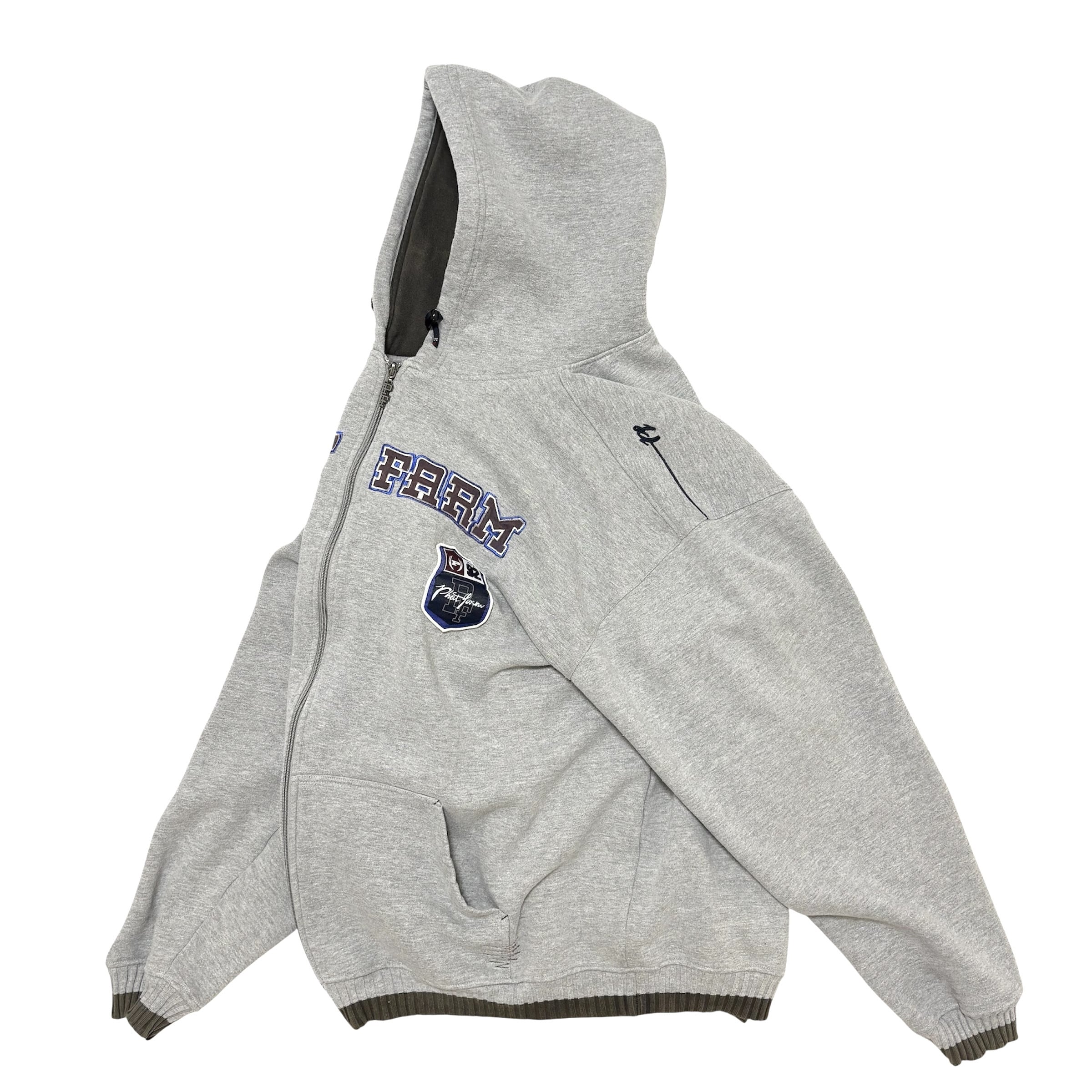 Phatfarm パーカー 中古 ファットファーム FHAT FARM ジップパーカー フーディー