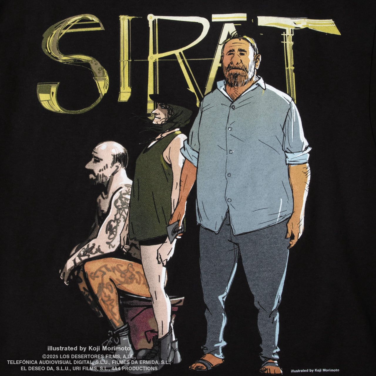 SIRĀT illustrated by Koji Morimoto × GEEKS RULE SILKSCREEN
