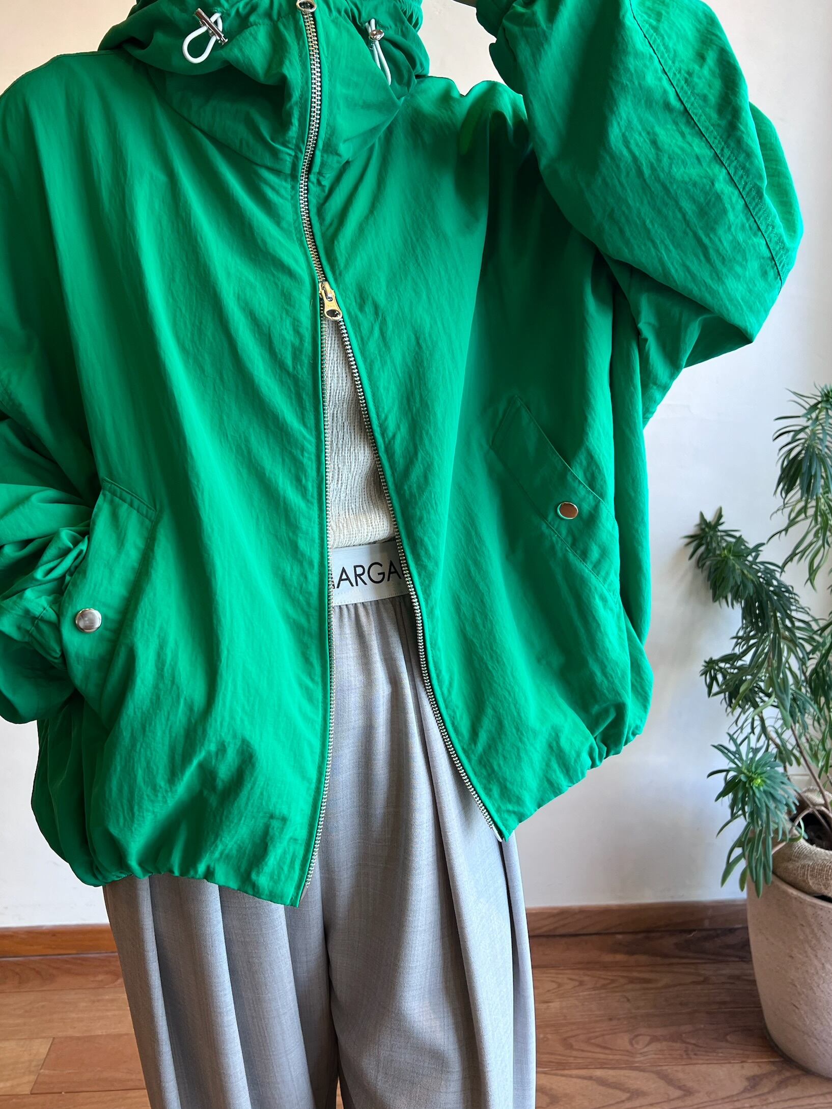 NEW】MARGAUX VINTAGE / ナイロンジャケット | anouk