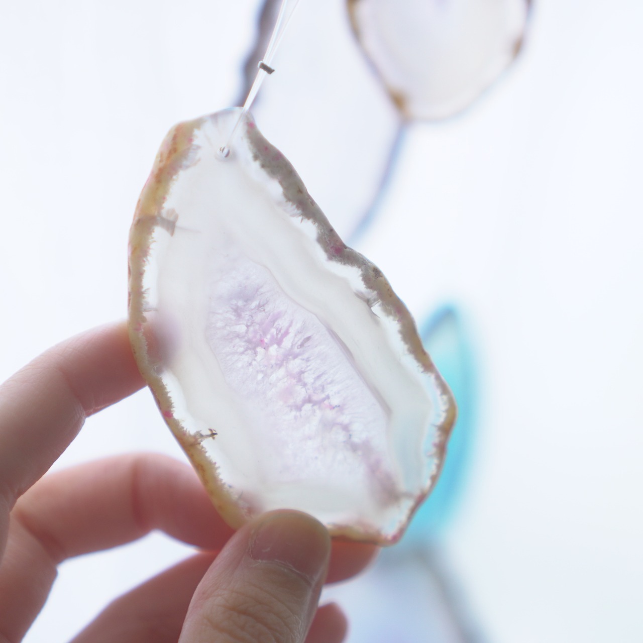 Fairy Dance - アゲートヒーリングチャイム / Agate Sun Catcher Wind Chime 032