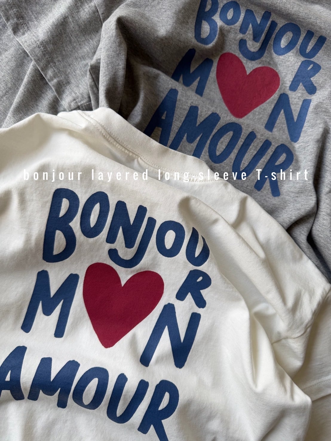 BONJOUR レイヤードロンT(100〜140cm)4334